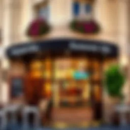 Charming restaurant facade in Al Quoz