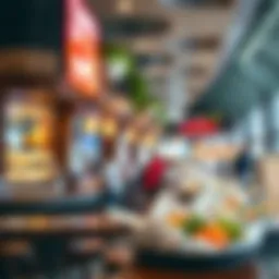 Vibrant food options at Deira City Center