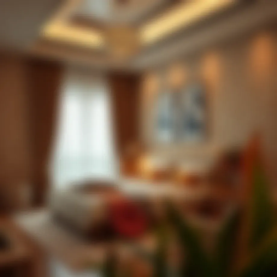 Cozy room in Abu Hail showcasing modern decor