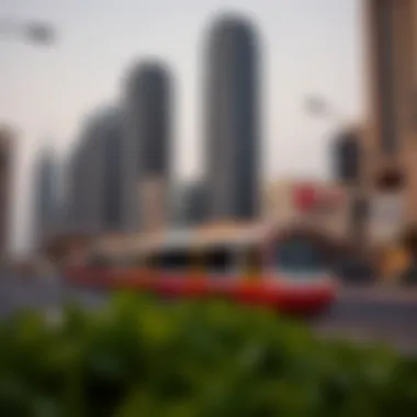 Real estate development near Dubai Metro stations