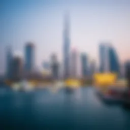 A stunning skyline of Dubai showcasing architectural innovation
